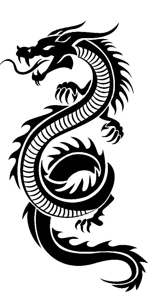 tatuajes tribales dragon