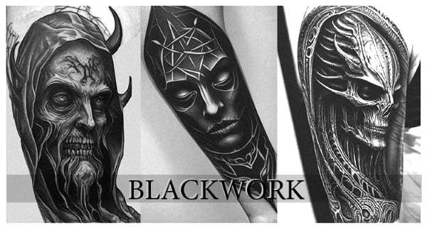 tatuajes blackwork