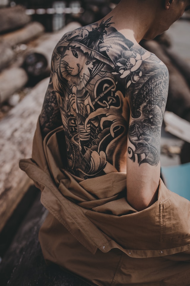 tatuaje blackwork