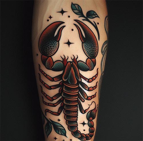 Tatuaje de Escorpión 