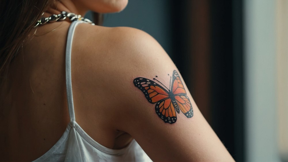 tatuajes de mariposas en el brazo