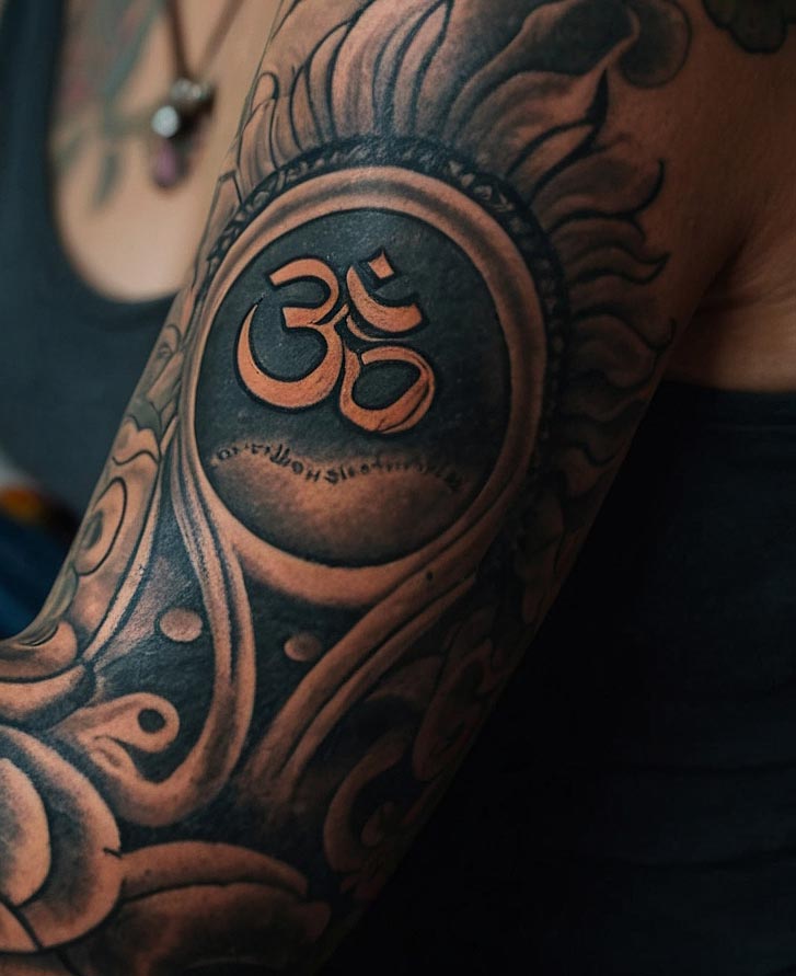 tatuaje simbolo OM